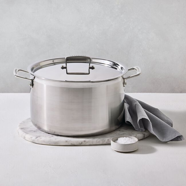 3-ply Stainless Steel Deep Casserole image number 6